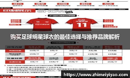 购买足球明星球衣的最佳选择与推荐品牌解析